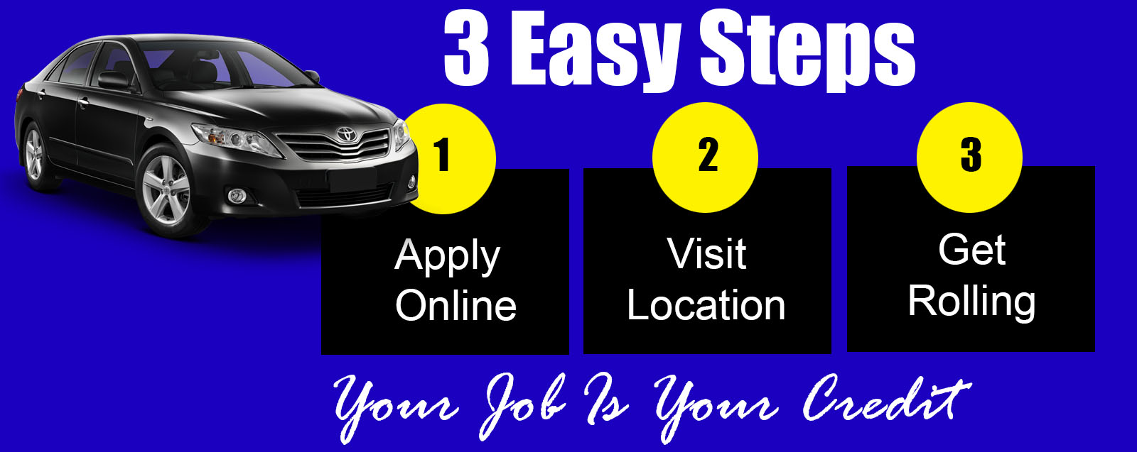 car dealers your job is your credit